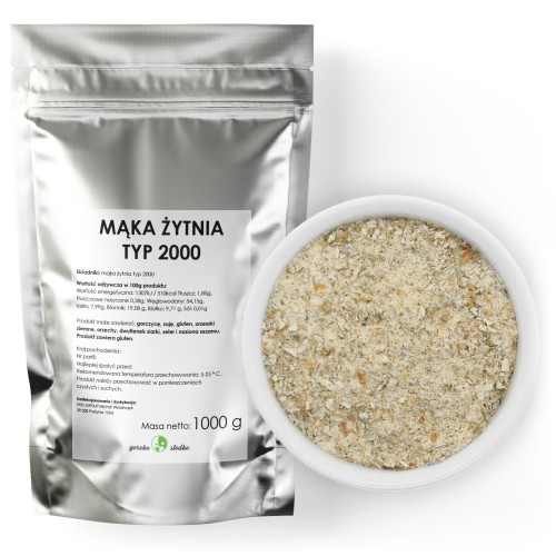Mąka żytnia typ 2000 